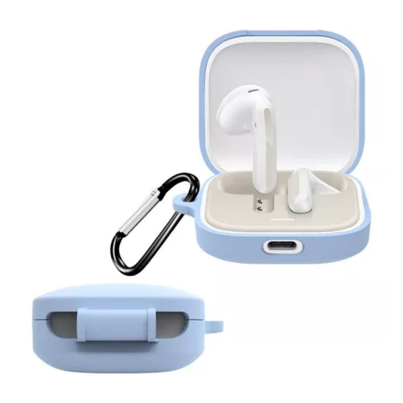 Funda de Silicona para Audífonos Xiaomi Redmi Buds 6 Active – Celeste