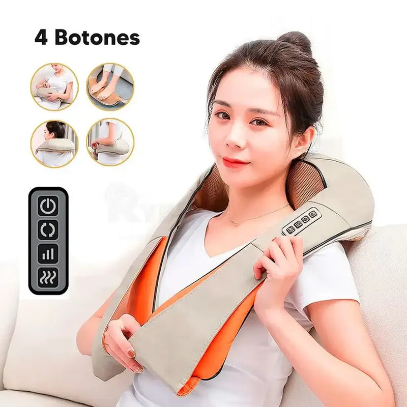 Masajeador Cervical Eléctrico Portátil