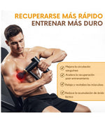 Pistola de Masaje Muscular Profesional 32 Velocidades