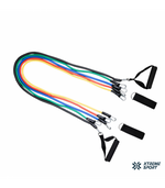 Kit de 5 Ligas de Resistencia con Mangos y Bolso