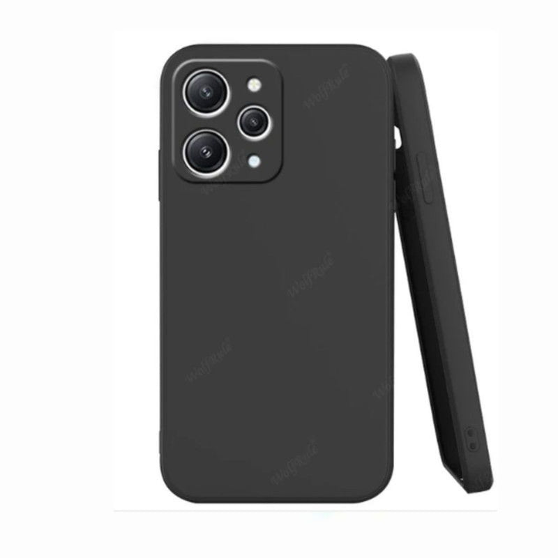 Funda de Silicona para Xiaomi Redmi 12 4G – Negro