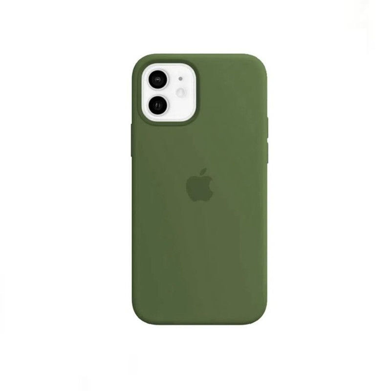 Case de Silicona + Mica de Vidrio para iPhone 12
