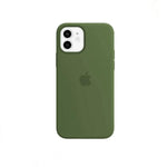 Case de Silicona + Mica de Vidrio para iPhone 12 mini